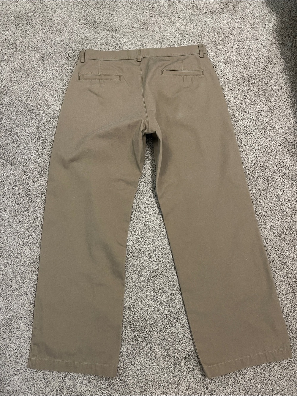 Noon Goons Wide Leg Chino Pants in Khaki - Picture 6 of 7